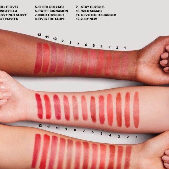 Mac Cosmetics Powder Kiss Velvet Blur Slim Stick Lipstick - Picture 7 of 7